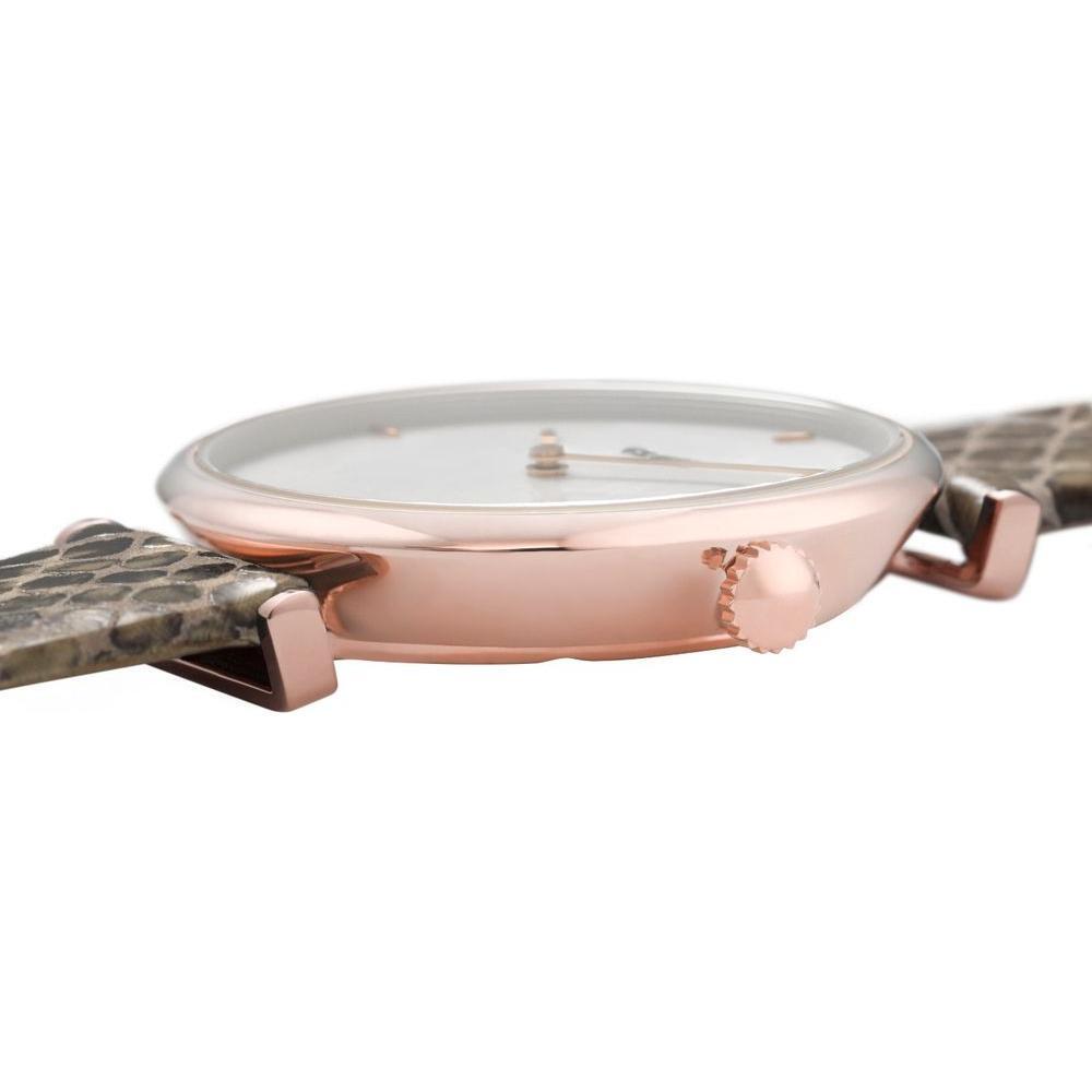 Cluse Beige Leather Watch CLCL61007AC