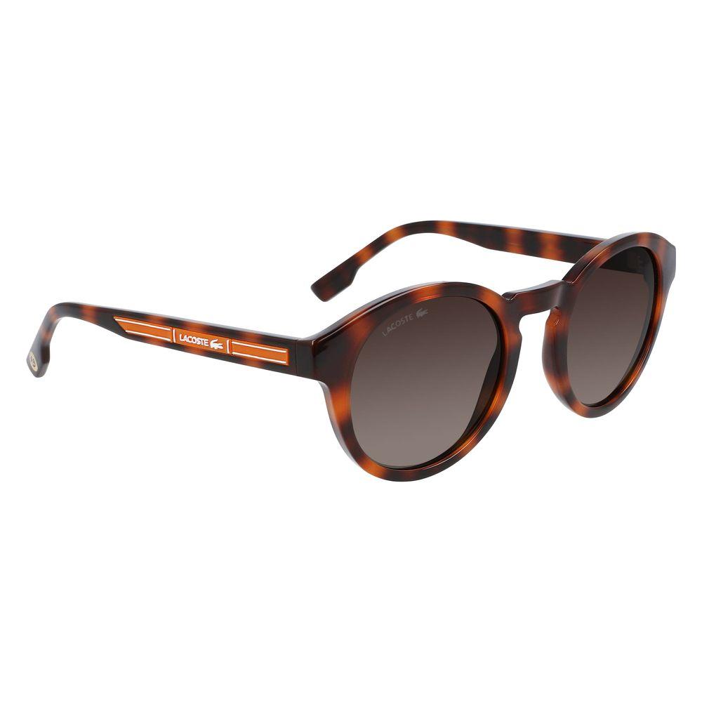 Lacoste Brown Injected Sunglasses Lacoste Dark Olive Green