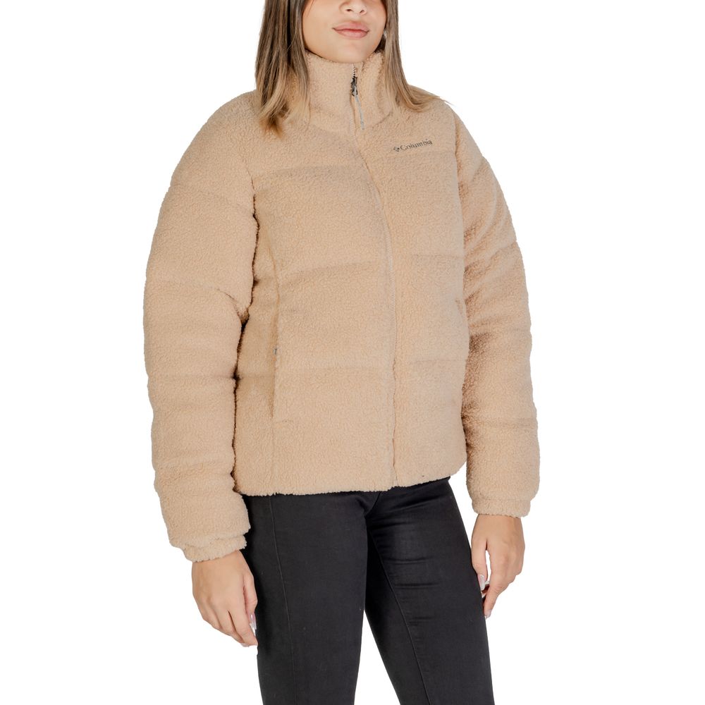 Columbia Beige Nylon Coat