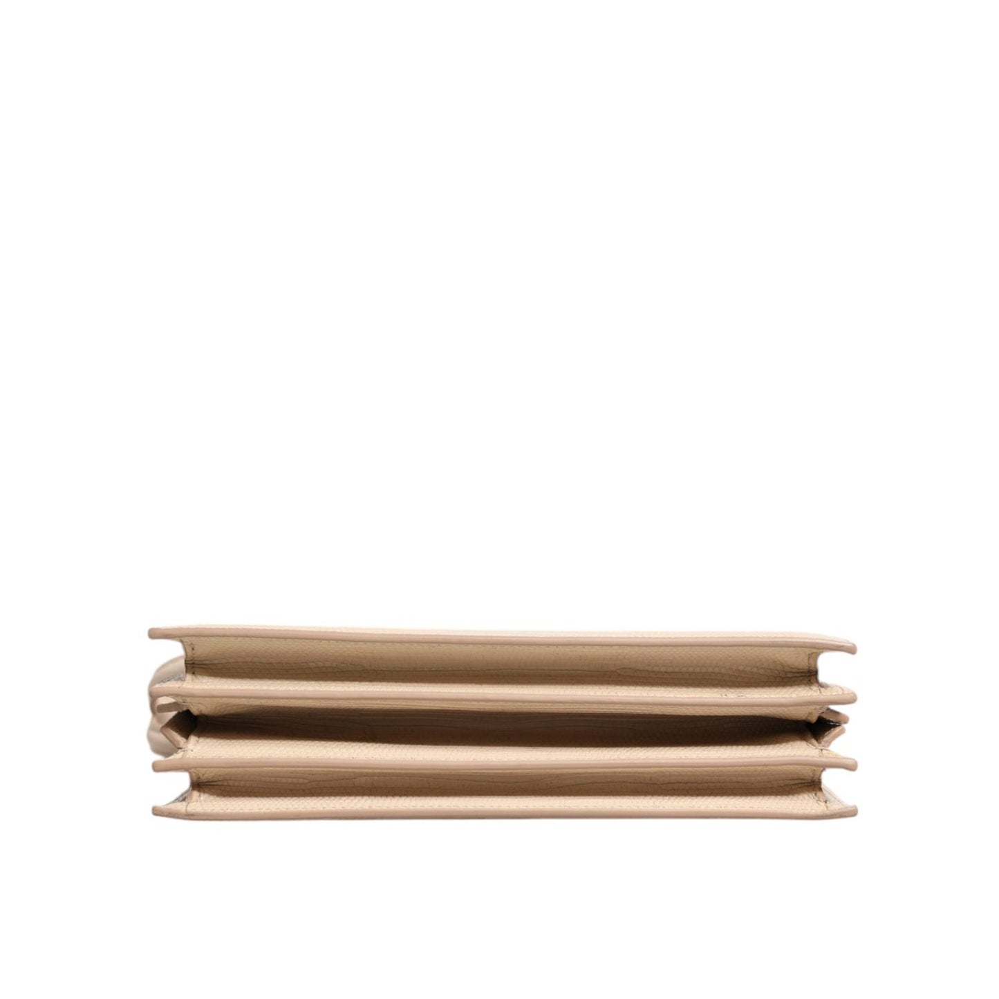 Dolce & Gabbana Beige Leather Ingrid Top Handle Shoulder Bag