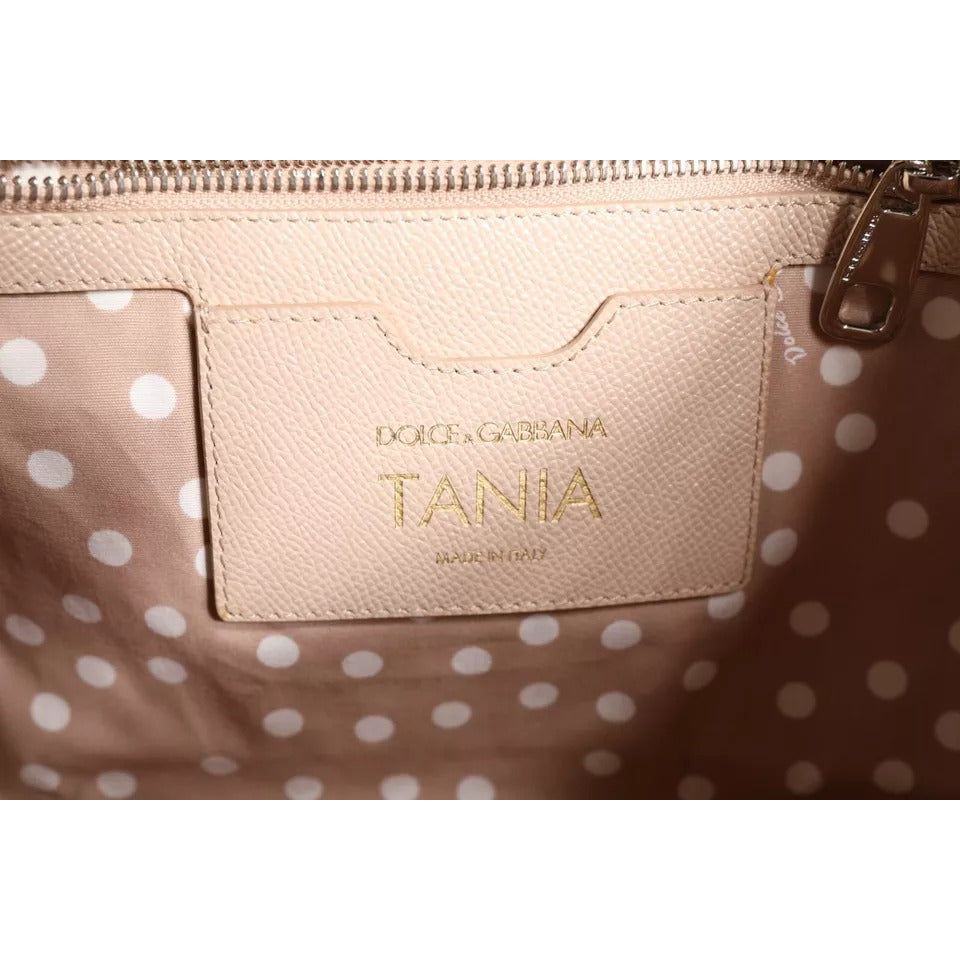 Dolce & Gabbana Multicolor Floral Canvas TANIA Top Handle Tote Bag