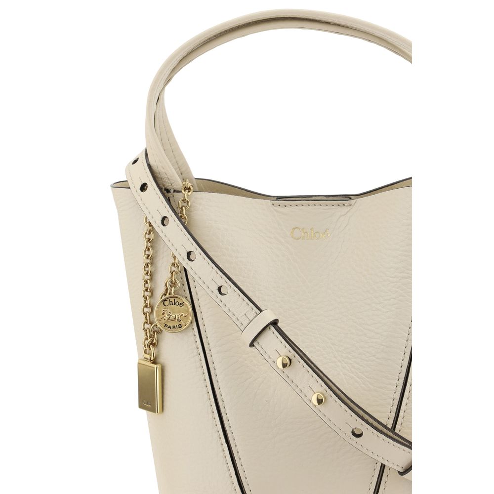 Chloé Beige Calf Leather Bos Taurus Shoulder Bag