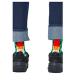 Happy Socks Green Cotton Sock