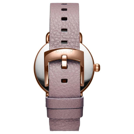 MVMT Purple Leather Watch MVDFR01RGPUAC