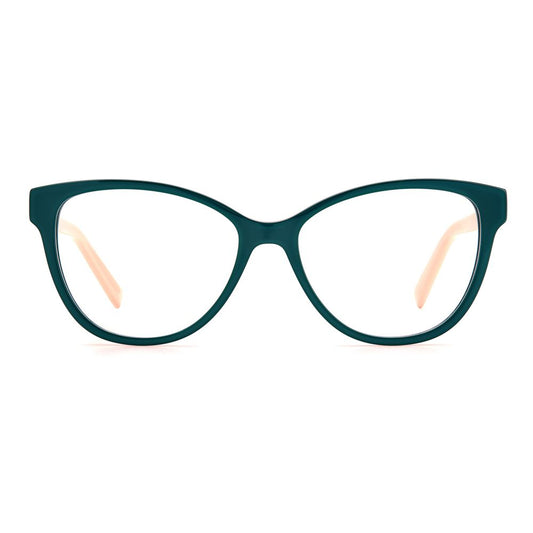 M Missoni Green Acetate Frames for women, model MMI0075IWBF31, featuring a stylish design with 53/15/140 mm dimensions.