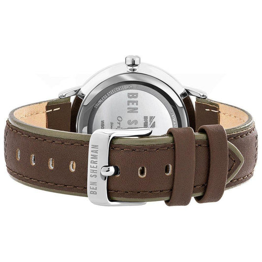 Ben Sherman Brown Leather Watch BSWB038TAC