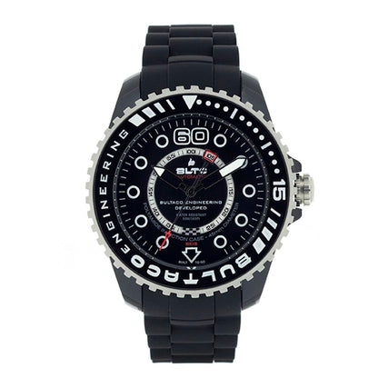 Bultaco Black Synthetic Sport Watch