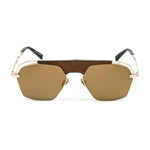 Belstaff Gold Titanium Sunglasses
