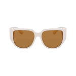 Ferragamo White Bio Injected Sunglasses
