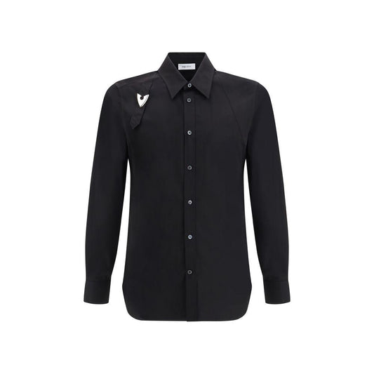 Alexander McQueen Buckle Shirt Alexander McQueen Black