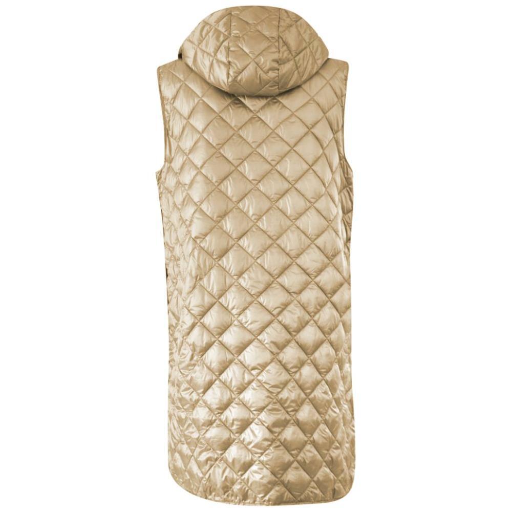 Yes Zee Beige Nylon Vest YE-14605-XS