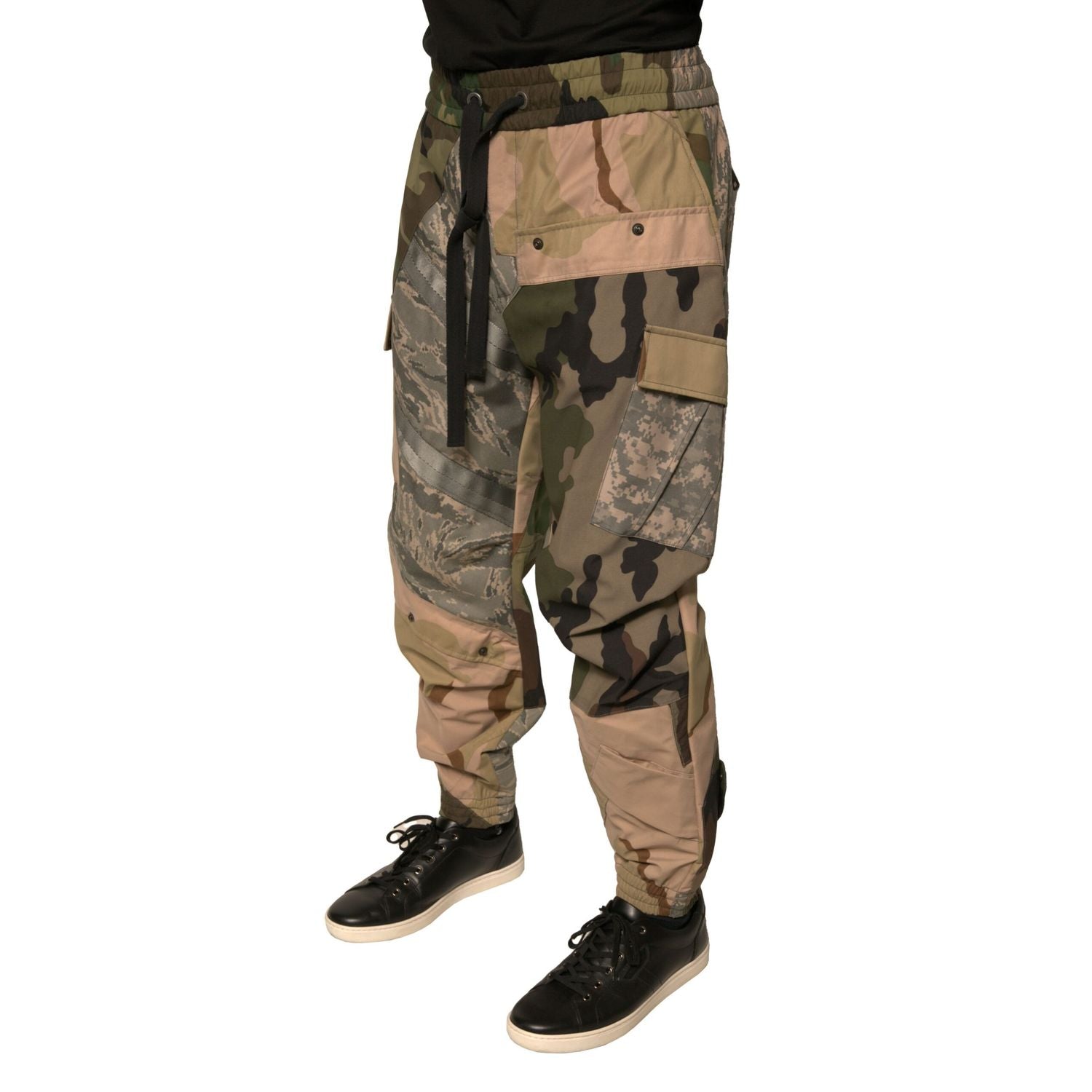 Dolce & Gabbana Multicolor Camouflage Jogger Sweatpants Pants