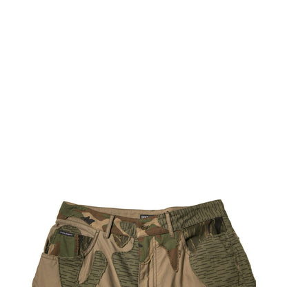 Dolce & Gabbana Multicolor Camouflage Cotton Pants