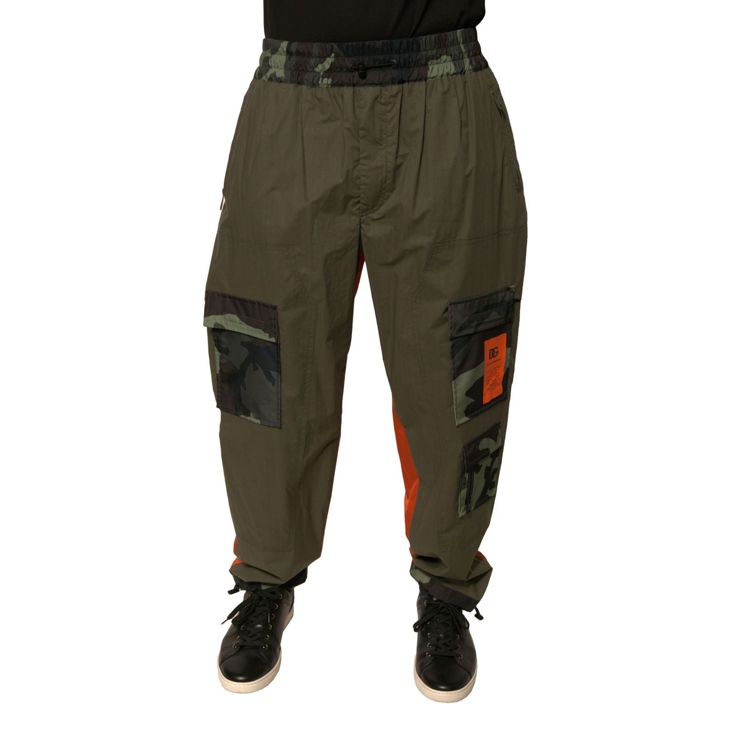 Dolce & Gabbana Multicolor Camouflage Jogger Cargo Pants
