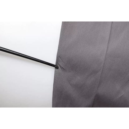 Dolce & Gabbana Dark Gray Mid Waist Dress Pants