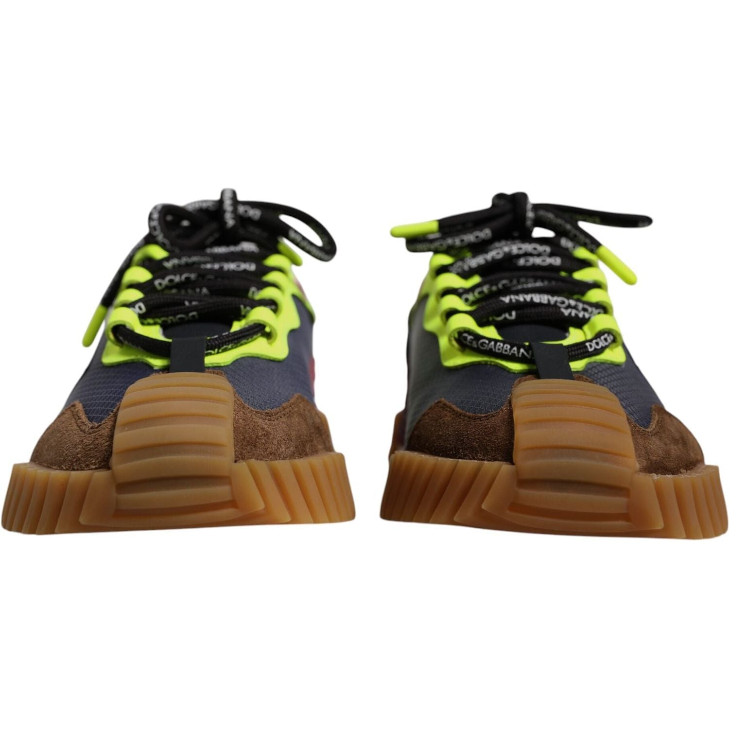 Dolce & Gabbana Multicolor Nylon Low Top NS1 Sneakers Shoes