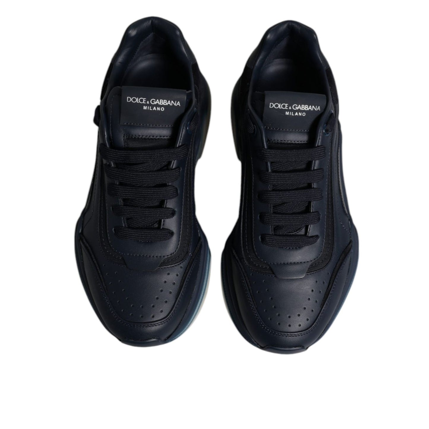 Dolce & Gabbana Navy Blue Daymaster Low Top Men Sneakers Shoes