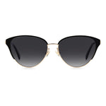 Kate Spade Black Metal Sunglasses KSIANNAGSRHLF69OAC