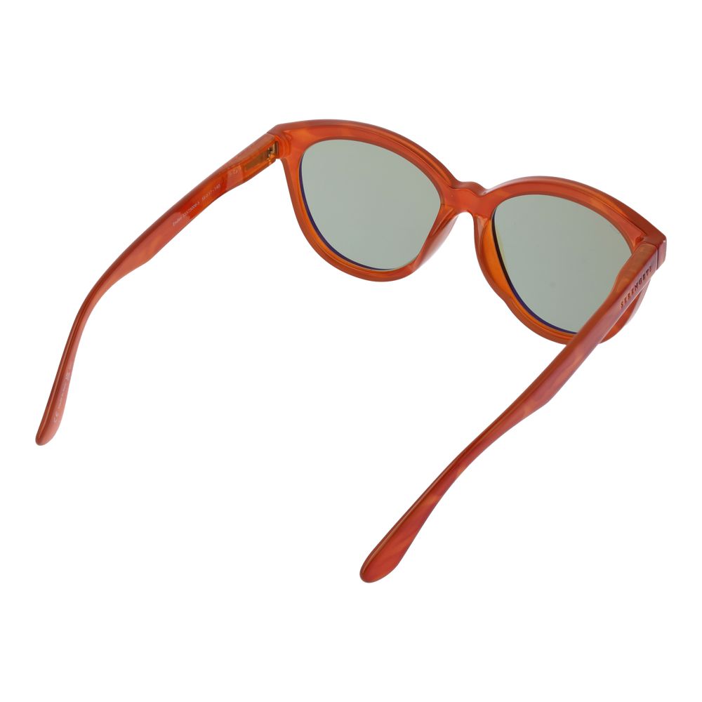 Serengeti Orange Unisex Sunglass