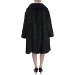Dolce & Gabbana Exquisite Shearling Coat Jacket Dolce & Gabbana Black