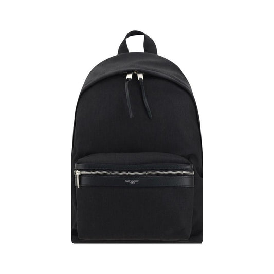 Saint Laurent City Backpack Saint Laurent Dark Slate Gray