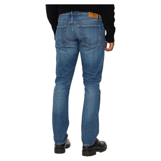 Calvin Klein Jeans Blue Cotton Jeans & Pant