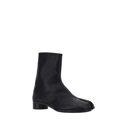 Margiela Black Camel Hair  Boots