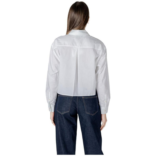 Calvin Klein Jeans White Cotton Shirt