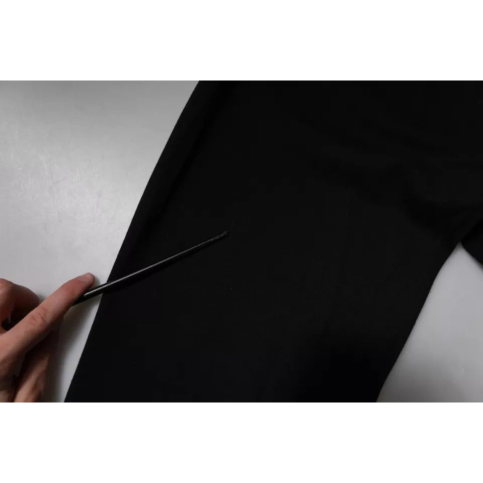 Dolce & Gabbana Black Cotton Jogger Jogging Pants