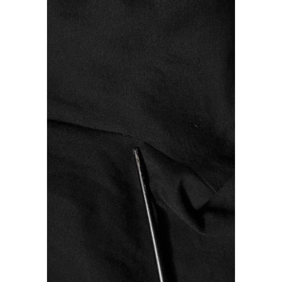 Dolce & Gabbana Black Cotton Jogger Jogging Pants