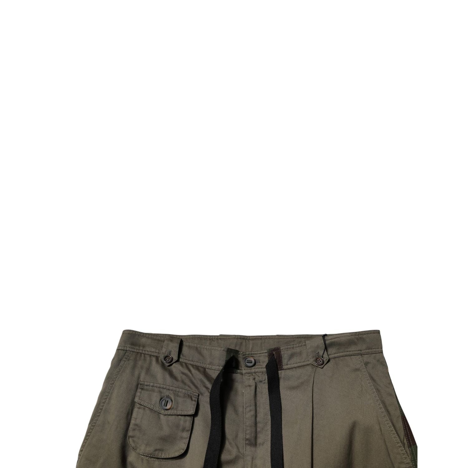 Dolce & Gabbana Multicolor Patchwork Camouflage Cargo Pants