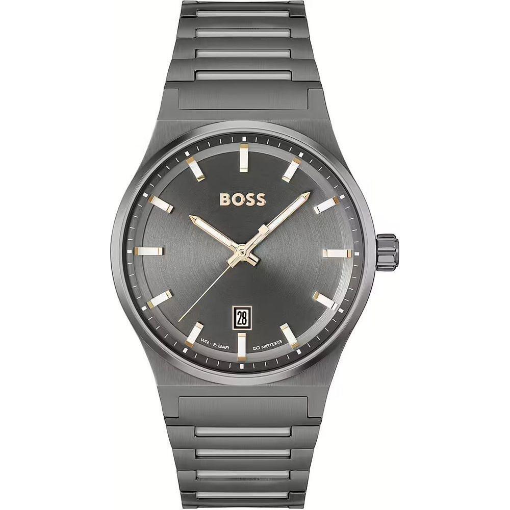 Hugo Boss Gray Stainless Steel Watch BO1514078AC