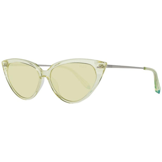 Emilio Pucci Yellow Metal Sunglasses