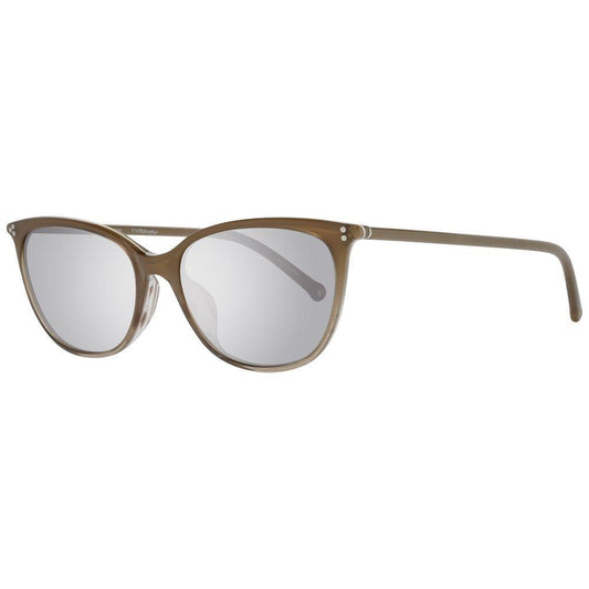 Hally&Son Brown Plastic Sunglasses HAHS642S5204AC