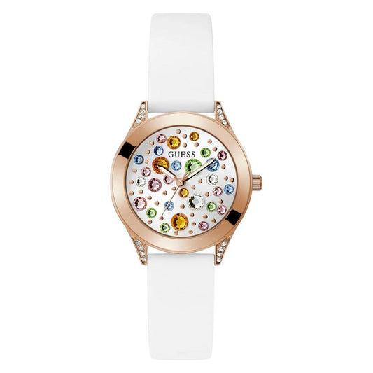 Guess White Synthetic Watch