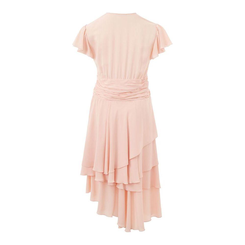 Lardini Pink Acetate Casual Dress
