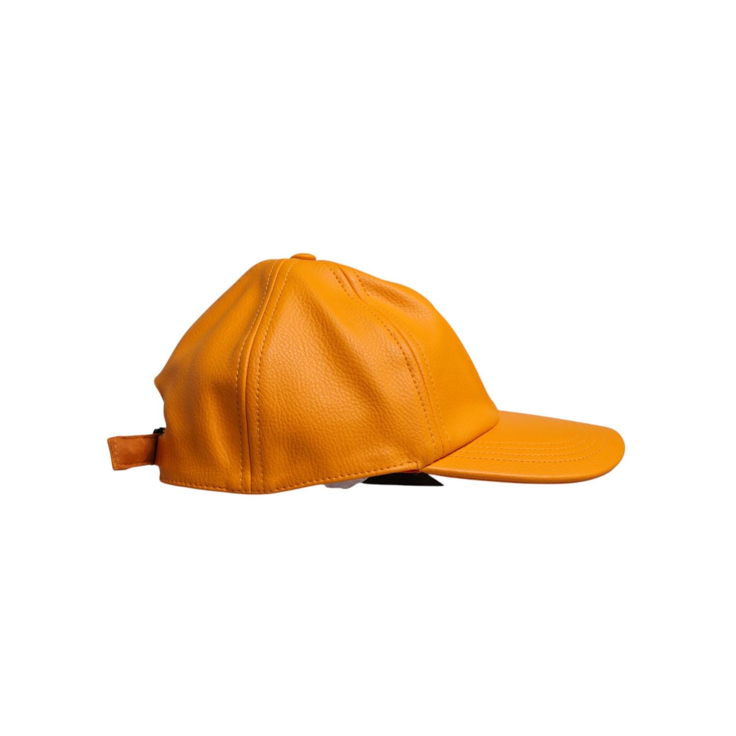 Dolce & Gabbana Orange Cotton 6 Panels Baseball Cap