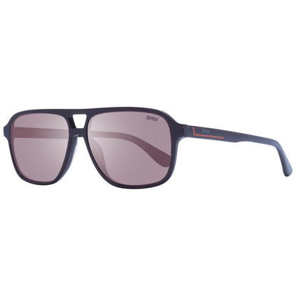 BMW Burgundy Acetate Sunglasses