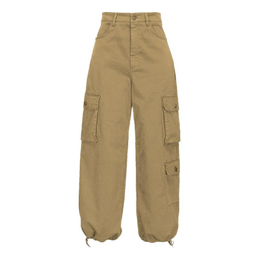 PINKO Beige Cotton Jeans & Pant
