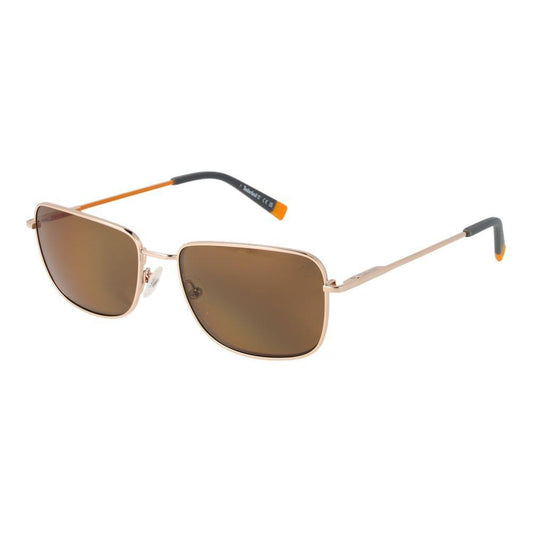 Timberland Gold Metal Sunglasses
