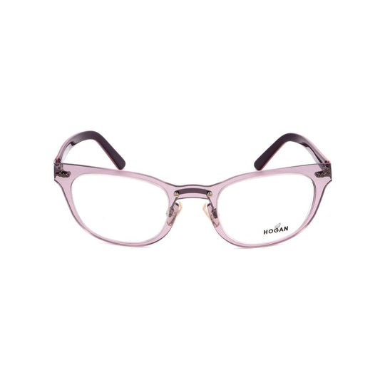Hogan Purple Plastic Frames in bright violet color, unisex glasses model HO5020081 with dimensions 49/22/140 mm.