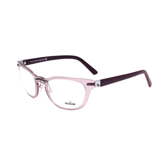Hogan Purple Plastic Frames, unisex design with bright violet color, size 49/22/140mm, elegant eyeglasses model HO5020081 in plastic material