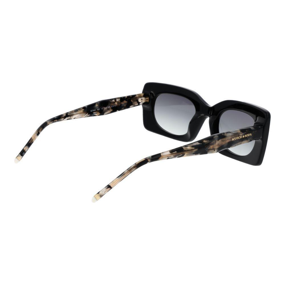 Scotch & Soda Black Women Sunglasses SC-1037551
