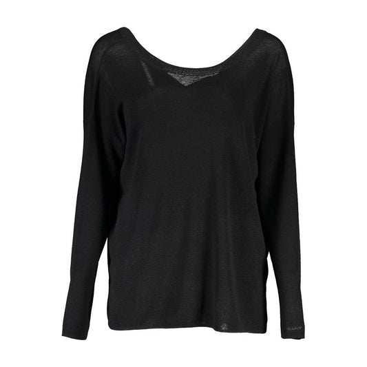 Gant Black Wool Women Sweater Gant Black