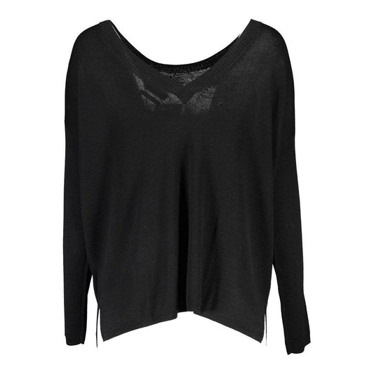 Gant Black Wool Women Sweater Gant Black