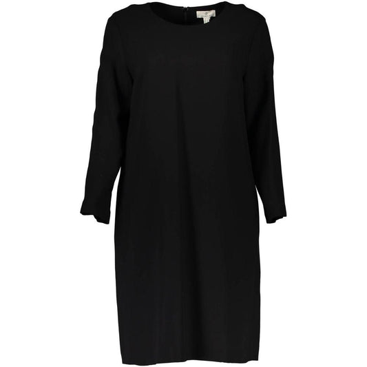 Gant Black Viscose Women Dress Gant Black