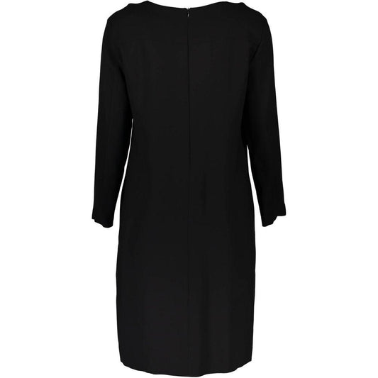 Gant Black Viscose Women Dress Gant Black