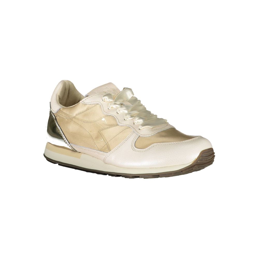 Diadora Beige Fabric Sneaker
