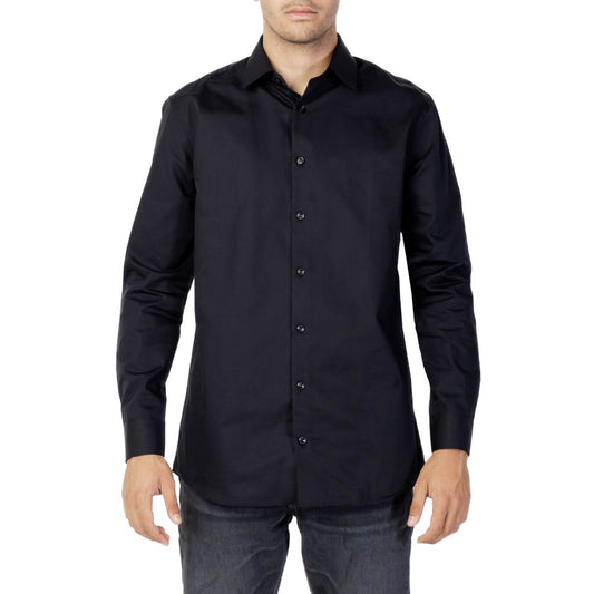 Selected Black Cotton Shirt