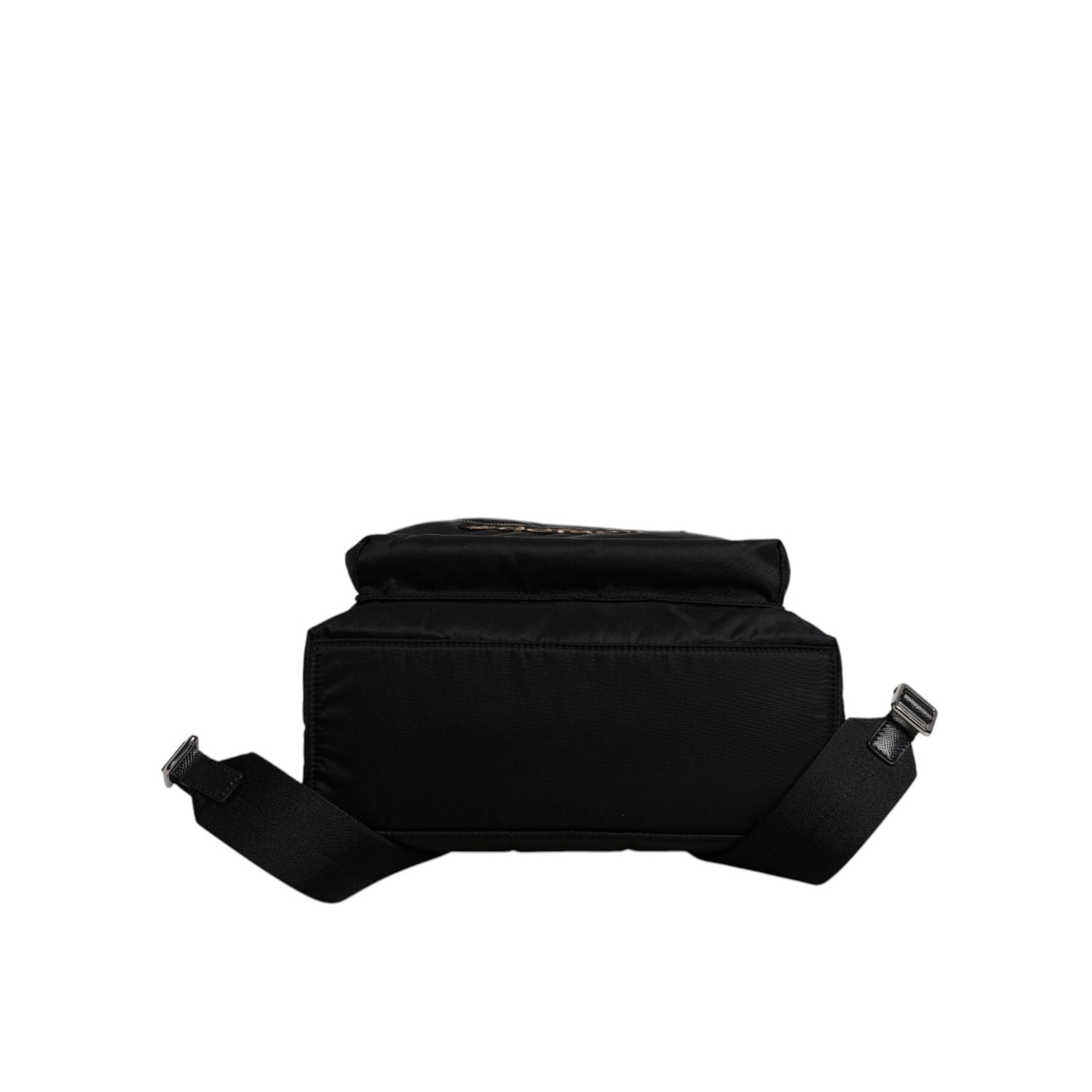 Dolce & Gabbana Black Nylon #DGFAMILY Embellished Backpack VULCANO Bag